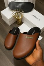 DESAUDAGE Brown Clogs | Premium Comfort Footwear | Beeval Nigeria