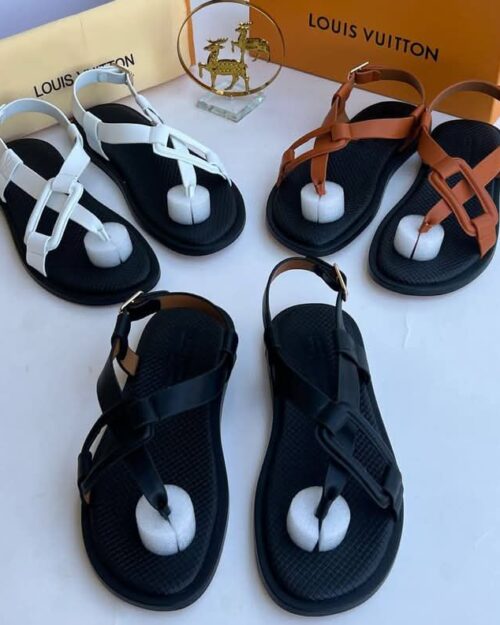 Louis Vuitton LV Venice Monogram Rubber Fisherman Sandal