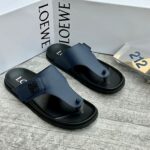 Loewe Anagram T-Strap Leather Sandals | Beeval | Free Nationwide Delivery & Pay on Delivery