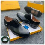 Brown Leather & Suede Formal Shoes - Image 2